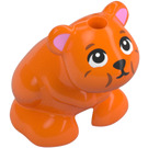 LEGO oranžová Hamster s Tmavě oranžová Lines (106041)