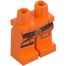 LEGO orange Hera Syndulla med Dark Brun Hjelm Minifigur Hofter og ben (73200 / 104762)