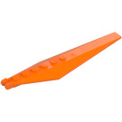 LEGO Orange Scharnier Platte 1 x 12 mit Abgewinkelt Seiten und Tapered Ends (53031 / 57906)