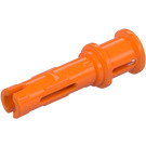 LEGO orange Lang Pin med Friktion og Bøsning (32054 / 65304)