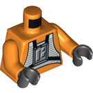 LEGO Oranje Luke Skywalker 20th Anniversary Minifig Torso (973 / 76382)