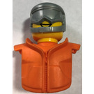 LEGO Orange McDonald's Torso and Head from Set 6