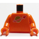 LEGO Orange Minifig Classic Space Torso (973)
