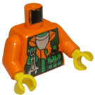 LEGO Oranssi Pienoishahmo Vartalo (973 / 73403)