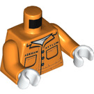 LEGO Orange Minifigur Torso (973 / 76382)