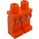 LEGO Oranje Minifiguur Poten met Voorkant Cargo Pockets (73200 / 103154)