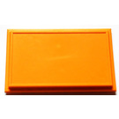 LEGO Orange Mirror Base / Notice Board / Wall Panel 6 x 10 (6953)