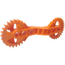 LEGO Orange Monoarm with 24 Tooth Geared Ends (32311)