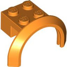 LEGO Orange Garde-boue Brique 2 x 2 avec Roue Arche
  (50745)