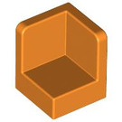 LEGO Orange Panel 1 x 1 Corner with Rounded Corners (6231)