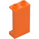 LEGO Orange Panneau 1 x 2 x 3 avec supports latéraux - tenons creux (35340 / 87544)