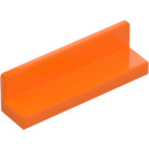 LEGO Orange Panel 1 x 4 med Rundade hörn (30413 / 43337)