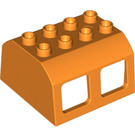 LEGO Orange Passenger Cabin for Train (13530)