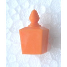 LEGO Orange Perfume Bottle with Square Base