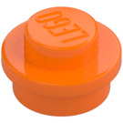 LEGO Oranje Plaat 1 x 1 Rond (6141 / 30057)