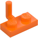 LEGO Oranje Plaat 1 x 2 met Haak (5 mm horizontale arm) (43876 / 88072)