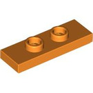 LEGO Orange Plate 1 x 3 with 2 Studs (34103)