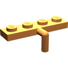 LEGO Orange Plate 1 x 4 with Downwards Bar Handle (29169 / 30043)