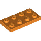 LEGO Orange Plate 2 x 4 (3020)