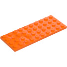 LEGO Orange Plate 4 x 10 (3030)