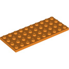 LEGO Orange Plate 4 x 10 (3030)