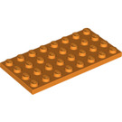 LEGO Orange Platte 4 x 8 (3035)