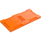 LEGO Oranje Plaat 8 x 16 x 0.7 met Tiles (71772)