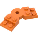 LEGO Orange Platte Rotated 45° (79846)