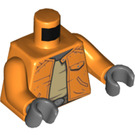 LEGO Orange Ponda Baba Torso (973 / 76382)