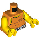 LEGO Orange Prisoner 92116 with Orange Vest (973 / 76382)