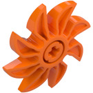 LEGO oranžová Propellor 8 Čepel 5 Průměr (41530 / 60591)