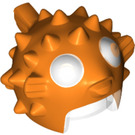 LEGO Orange Puffer Poisson Casque avec Visière (34625 / 38723)