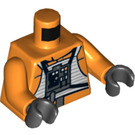 LEGO Orange Rebel pilot torso (76382)