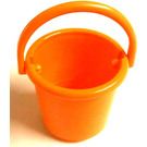 LEGO Orange Scala Bucket with Handle (33178)