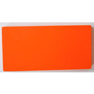 LEGO Orange Scala Tile 3 x 6 (6934)