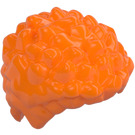 LEGO Orange Short Coiled Hair (3413 / 36060)