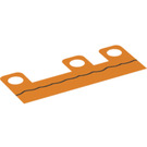 LEGO Orange Rock (10 mm) mit Schwarz line (16816 / 21011)