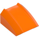 LEGO Oranje Helling 1 x 2 x 2 Gebogen (30602 / 47904)