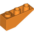 LEGO Oranje Helling 1 x 3 (25°) Omgekeerd (4287)