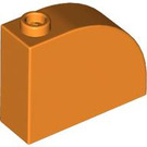 LEGO Orange Slope 1 x 3 x 2 Curved (33243)