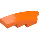 LEGO Orange Slope 1 x 4 Angled Right (5414)