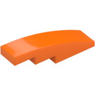 LEGO Orange Backe 1 x 4 Böjd (11153 / 61678)