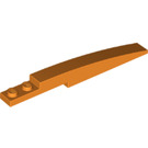 LEGO Orange Slope 1 x 8 Curved with Plate 1 x 2 (13731 / 85970)