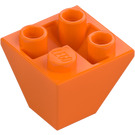 LEGO Orange Slope 2 x 2 (45°) Inverted (3676)