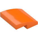 LEGO Orange Slope 2 x 2 Curved (15068)