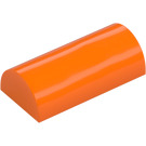 LEGO Orange Slope 2 x 4 Curved with Groove (6192 / 30337)