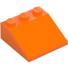 LEGO Orange Schrägstein 3 x 3 (25°) (4161)