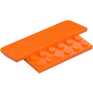 LEGO Arancione Pendenza 8 x 5 x 0.7 Rampa  (75539)