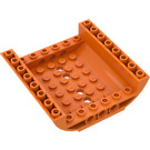 LEGO Oranssi Luiska 8 x 8 x 2 Kaareva Käänteinen Kaksinkertainen (54091)