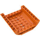 LEGO Orange Steigung 8 x 8 x 2 Gebogen Invertiert Doppelt (54091)